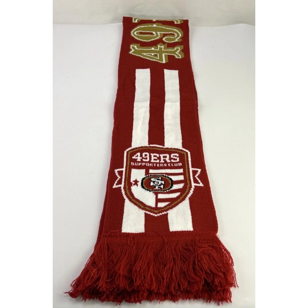San Francisco 49ers Forever Faithful Scarf Rare NFL Football Scarf